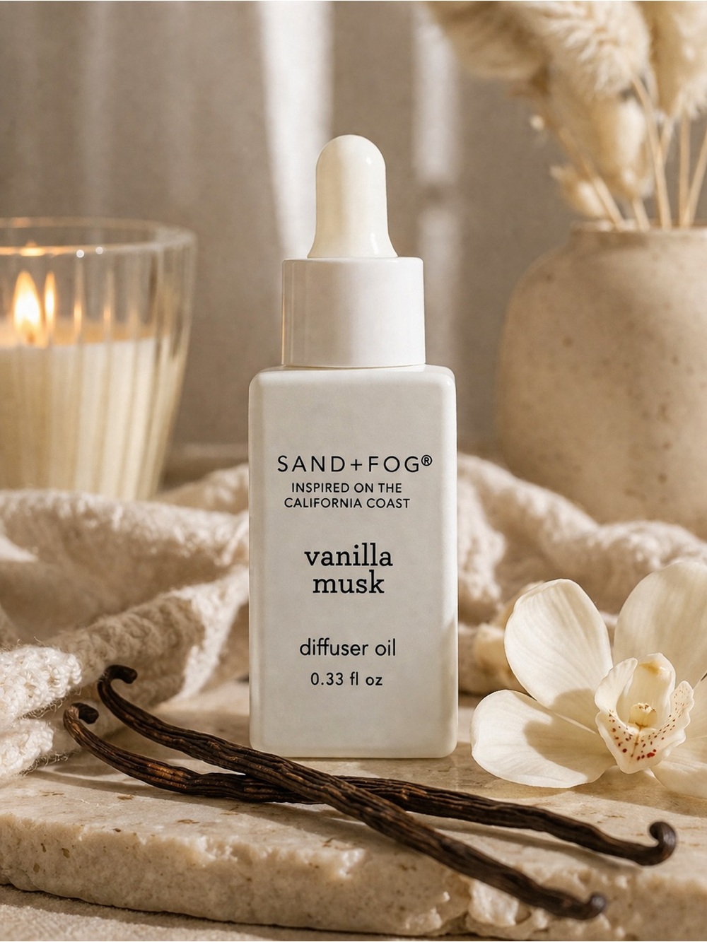 SAND+FOG VANILLA MUSK DIFFUSER OIL
